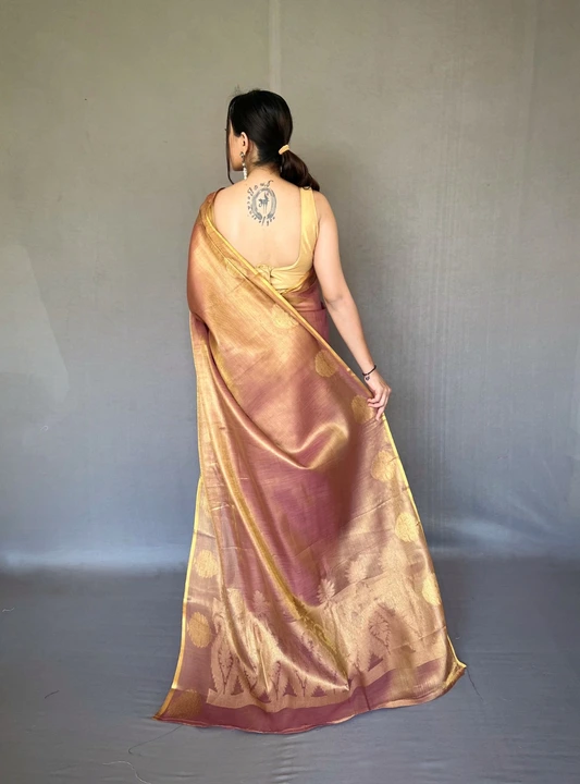 Tissue silk saree uploaded by Miss Lifestyle on 5/18/2023