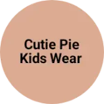 Business logo of Cutie pie Kids Wear