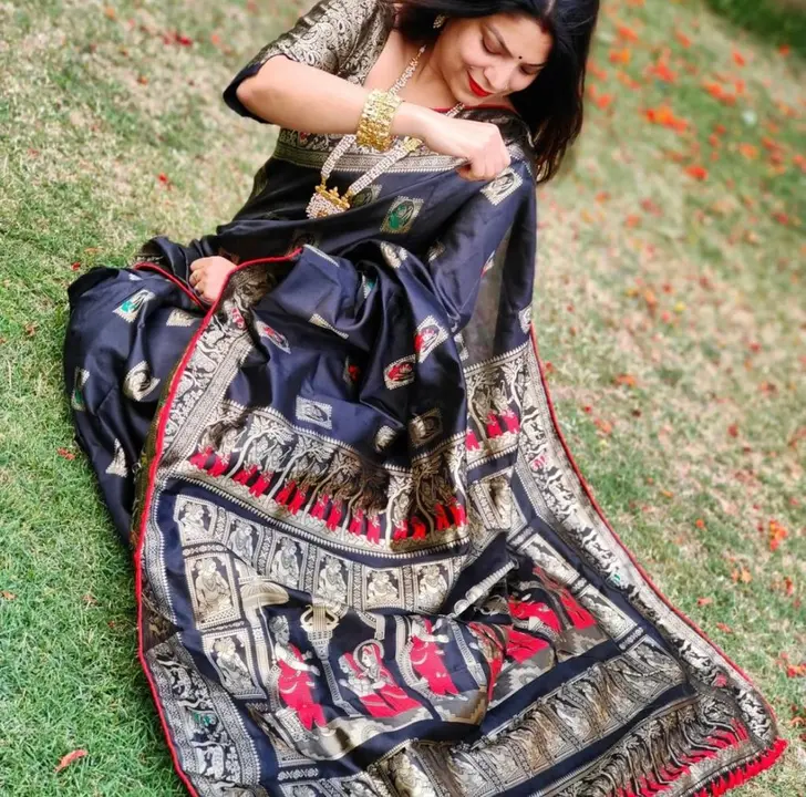 Rich pallu with allover buti design saree  uploaded by DHANANJAY CREATIONS on 5/18/2023
