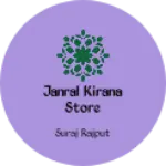 Business logo of Janral kirana store