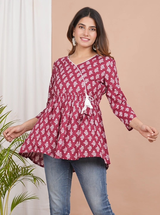 shefab Women Printed Regular Top uploaded by business on 5/18/2023