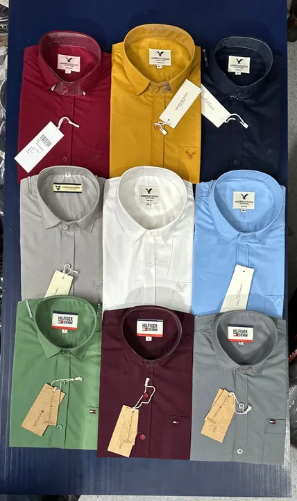 Plain shirts cotton uploaded by Mishika Enterprises on 5/18/2023