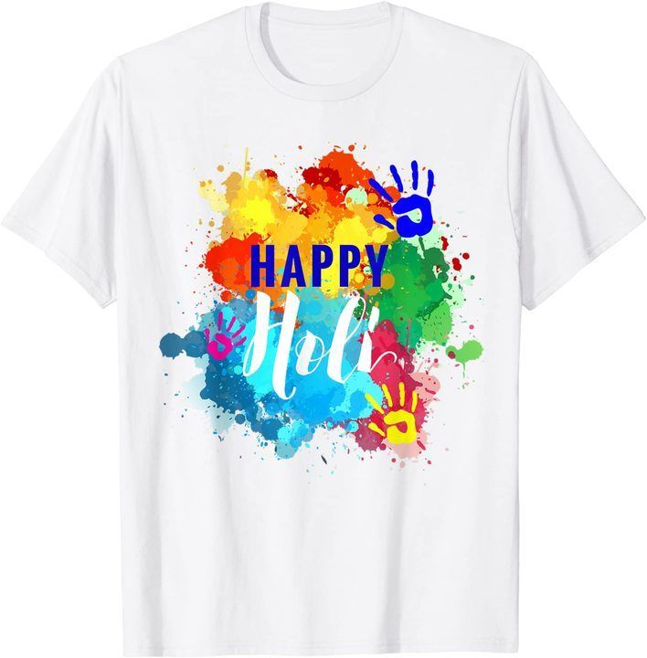 Holi t shirt uploaded by business on 3/10/2021