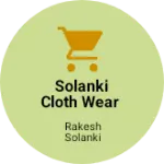 Business logo of Solanki cloth wear