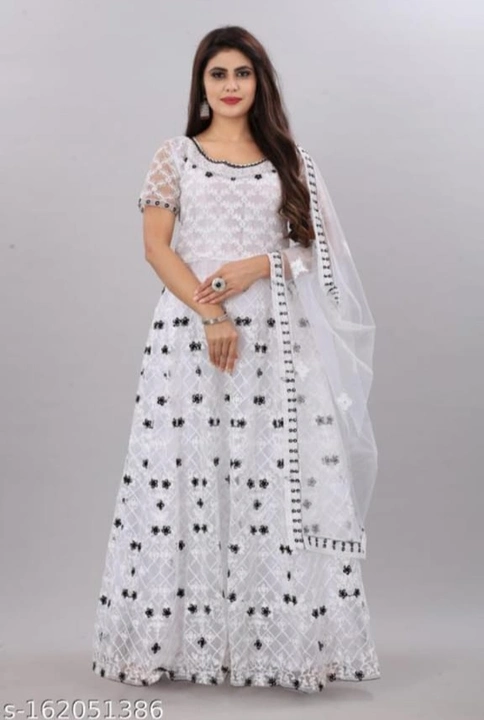 Net Dress uploaded by Vraj-Vihar Synthetics on 5/18/2023