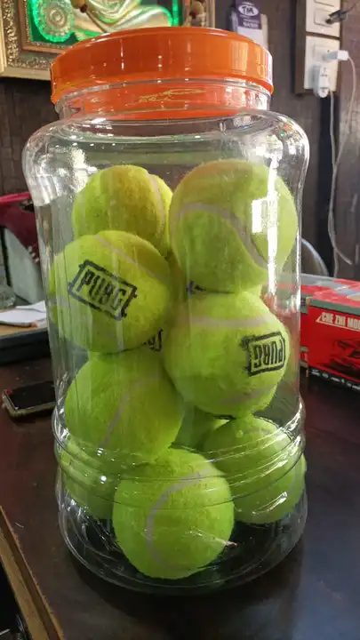 Tennis ball jar 🫙 ( 12 pc ) uploaded by KALYANI TOYS on 5/18/2023