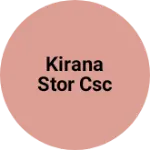 Business logo of Kirana stor csc
