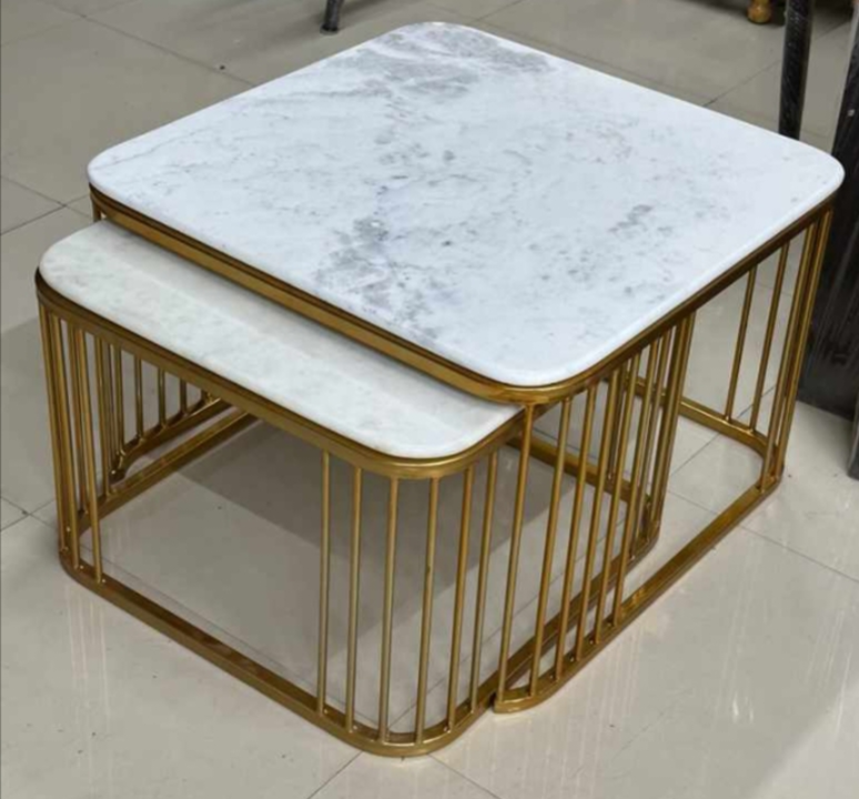 Square nesting tables  uploaded by Happy's Home Decores on 5/19/2023