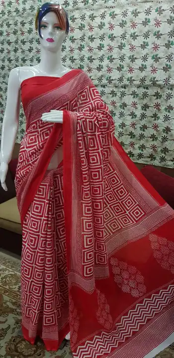 💃🏼New collection💃🏼
🥳New collection cotton saree
Cotton saree with blouse
Cotton saree with same uploaded by Ayush Handicarft on 5/19/2023