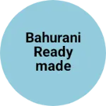 Business logo of Bahurani readymade vastralay