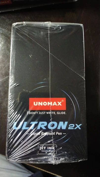 Unomax Ultron 2x ball pen mrp 10 stand 50 pcs pen uploaded by R K ENTERPRISES on 5/19/2023
