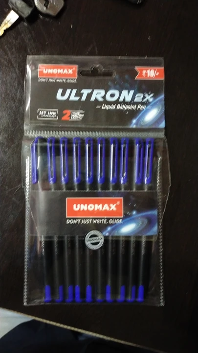 Unomax Ultron ball pen mrp 10  uploaded by R K ENTERPRISES on 5/19/2023