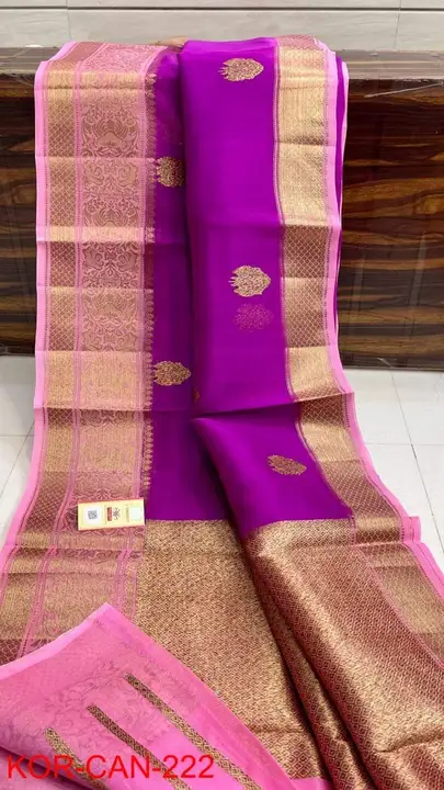 Kora Muslin saree 💯 good Quality  Wholesale price only bulk order  uploaded by business on 5/19/2023