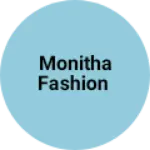 Business logo of Monitha fashion
