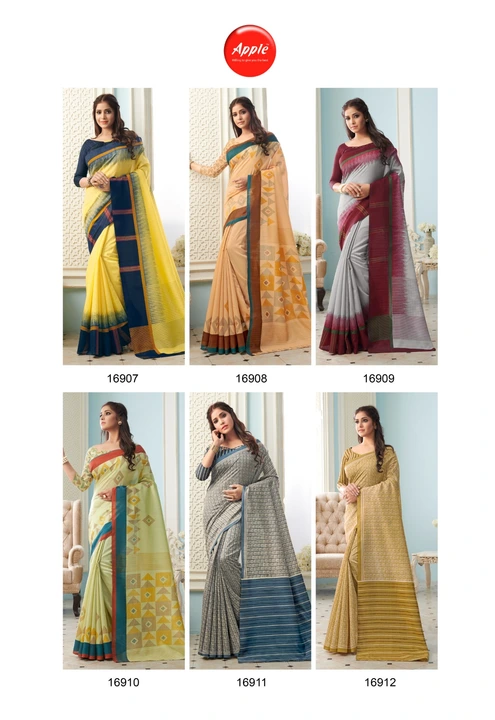 Cotton sarees uploaded by business on 5/19/2023