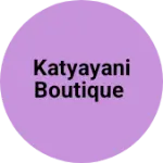 Business logo of Katyayani boutique