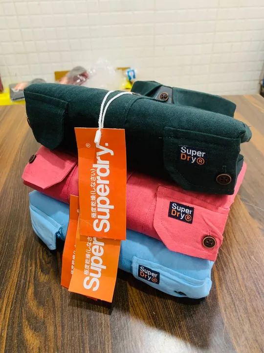 Superdry double pocket cargo shirt  uploaded by Panther garments - manufacturing  on 5/19/2023