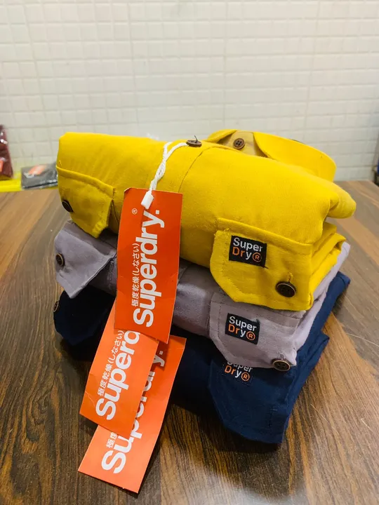 Superdry double pocket cargo shirt  uploaded by Panther garments - manufacturing  on 5/19/2023