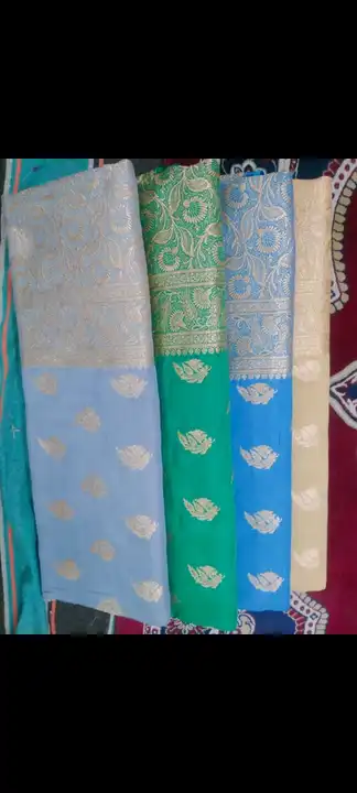 Fancy sarees bnarsi  uploaded by Fabrics hubb on 5/19/2023