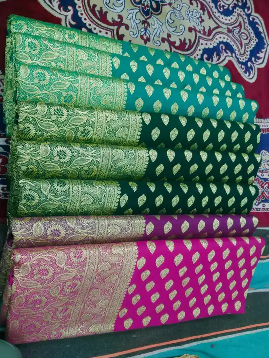Fancy sarees bnarsi  uploaded by Fabrics hubb on 5/10/2024