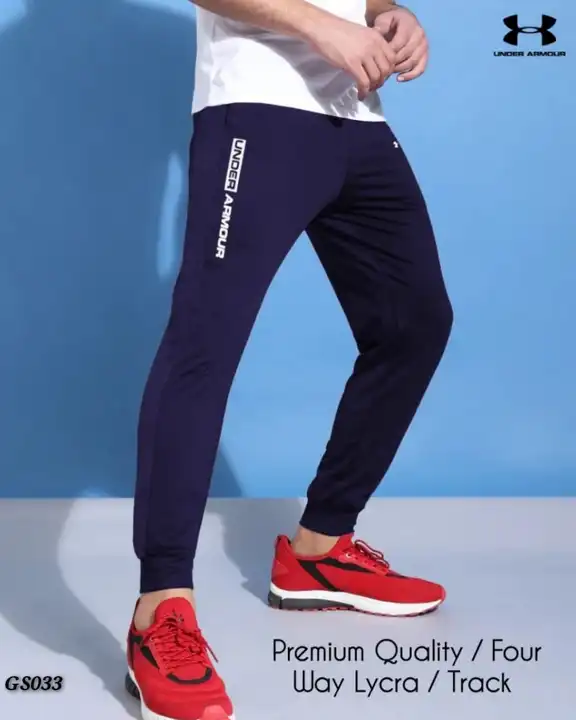 *MENS PREMIUM TRACK PANTS WITH  CUFF*

🔥Hot Selling Item -GS033🔥

```SPORTS WEAR
Brand :underarmou uploaded by Himanshi collection on 5/19/2023