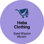 Business logo of heba clothing store