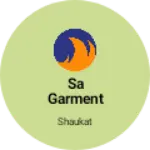 Business logo of SA garment