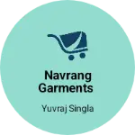 Business logo of Navrang garments
