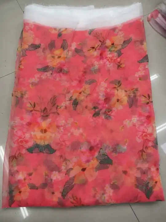 Organza Print  uploaded by Ever shine  clothing  on 5/19/2023