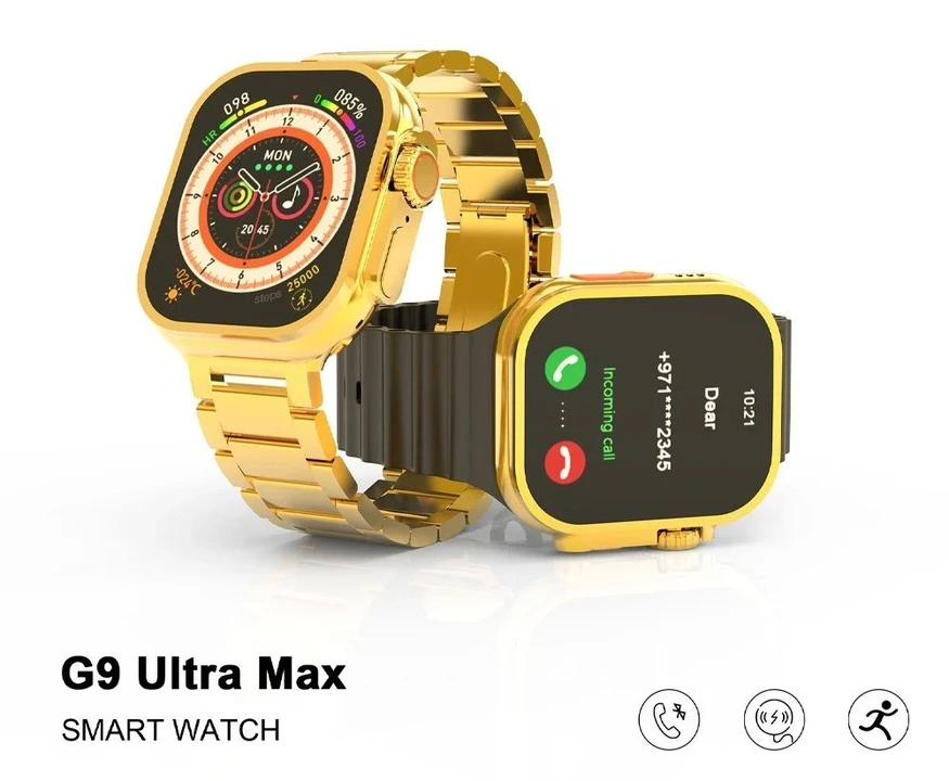 Post image G9 Ultra Max Watch 24K Gold