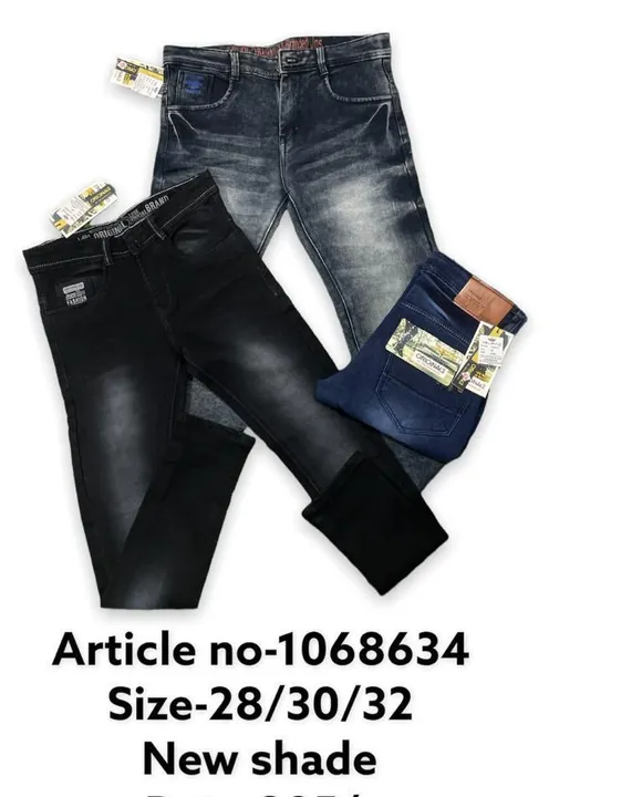 Mens cotton denim jeans  uploaded by Prabhat jeans on 5/19/2023