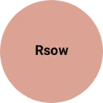 Business logo of Rsow
