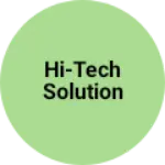 Business logo of HI-TECH SOLUTION