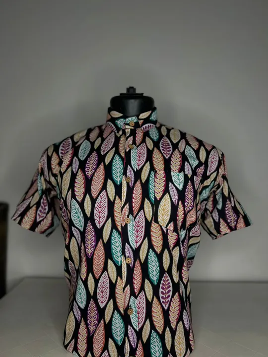 Sanganeri print shirts 60-60 pure cotton, standard size uploaded by Swati prints on 5/19/2023