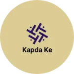 Business logo of Kapda ke