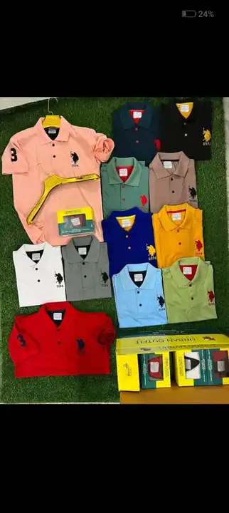 Polo Matty t shirt  uploaded by Patel knitwear on 5/19/2023