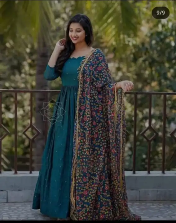 Kurti with dupatta set  uploaded by Villa outfit on 5/19/2023