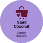 Business logo of Saad Coconut Buttons