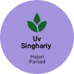 Business logo of UV singhariy
