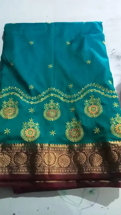 Satin Embroidery Saree
Full Saree with Blouse uploaded by Atira Life Style on 5/19/2023