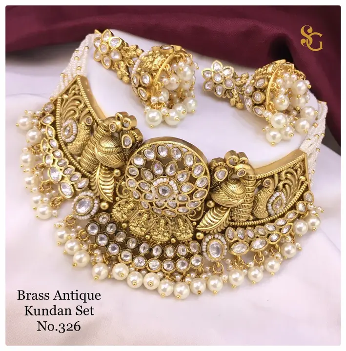 Heavy neckless uploaded by Shree krishna fution collection on 5/19/2023