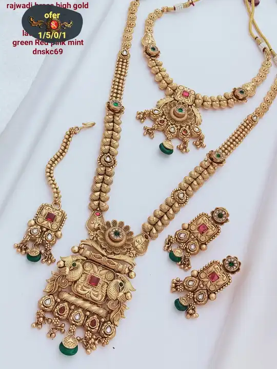 Combo set neckless uploaded by Shree krishna fution collection on 5/19/2023