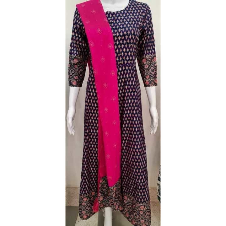 Long jaipuri flaird gown uploaded by business on 3/10/2021