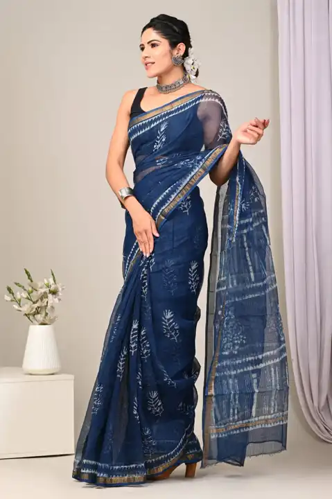 Pure kota sarees  uploaded by Handloom print on 5/19/2023