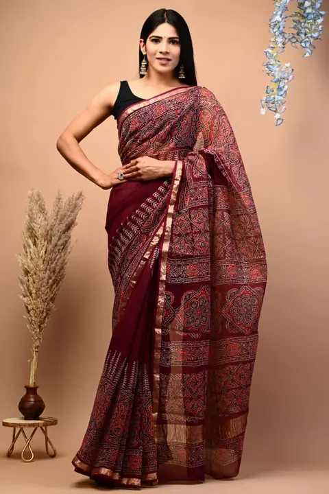 Pure kota sarees  uploaded by Handloom print on 5/19/2023