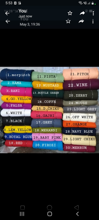 Reyon fabrics  52 pick uploaded by Ever shine  clothing  on 5/19/2023