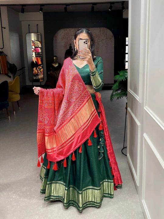 Lehenga choli uploaded by Khodal Fashion on 5/19/2023