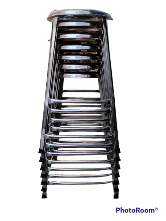 2.5 foot Stainless Steel Stool Stackable Design Double Foot Step uploaded by Lifetime Stools on 5/19/2023