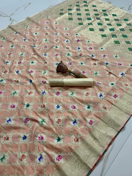 Heavy patola silk saree uploaded by VARDHAK COLLECTION  on 5/19/2023