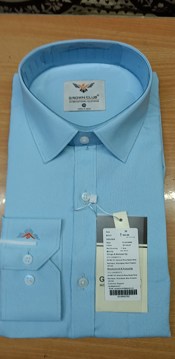 Formal shirt  uploaded by SPS GARMENTS on 5/9/2024